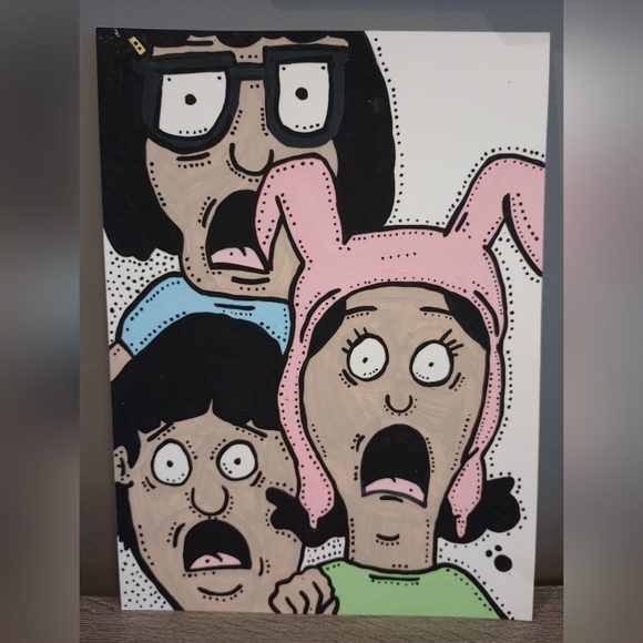 Bundle of 2 Bobs burgers wall art - Picture 1 of 2